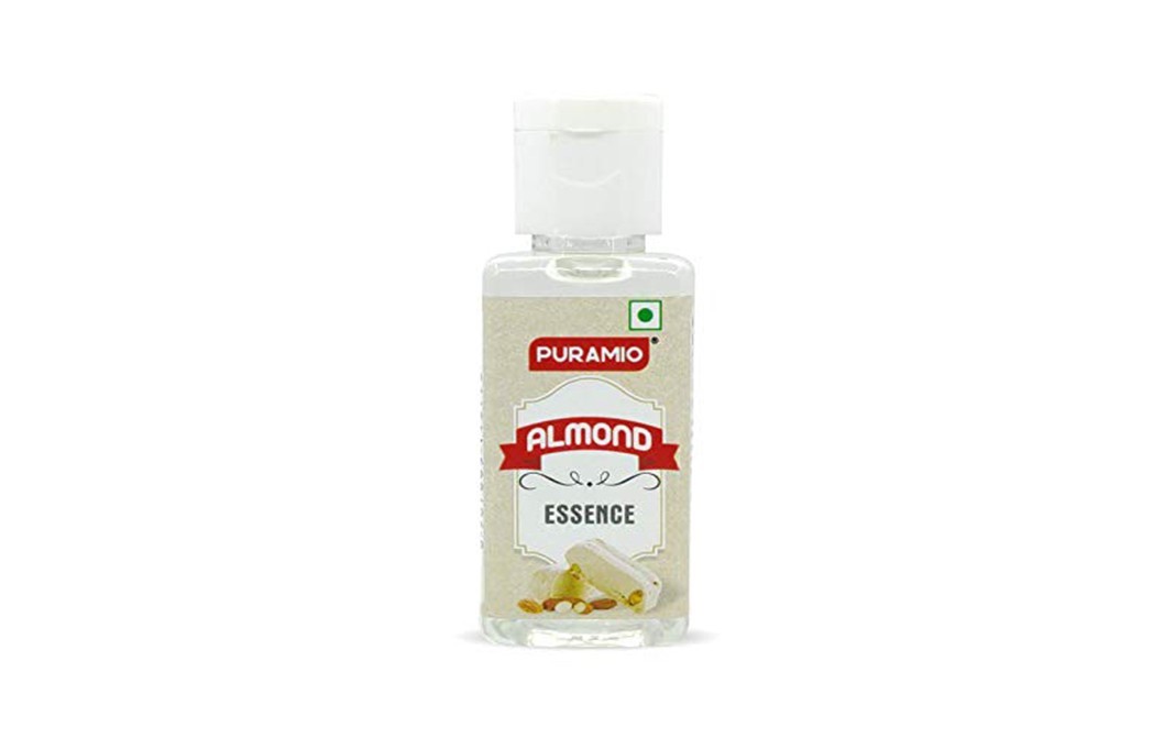 Puramio Almond Essence    Plastic Bottle  50 millilitre